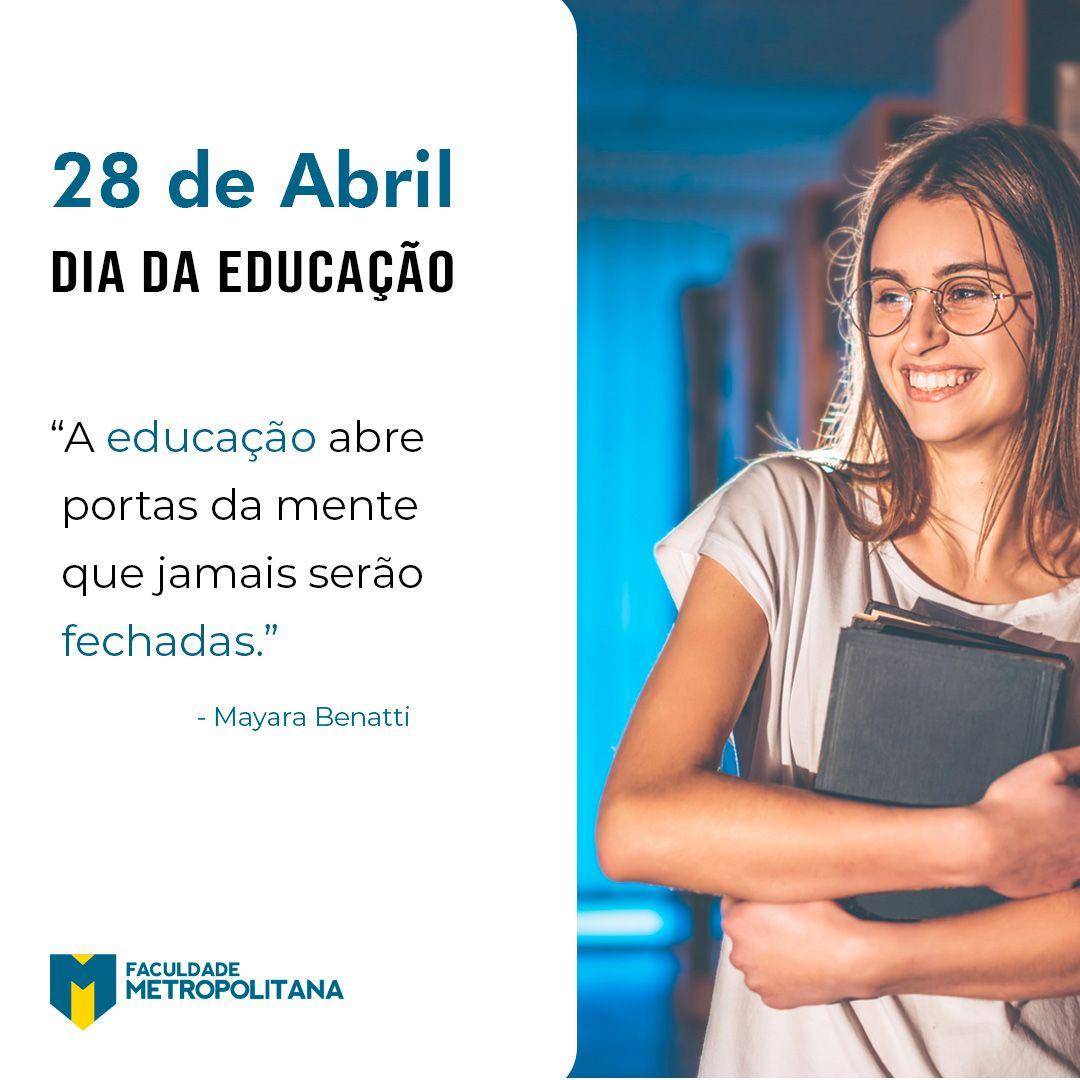 28 de Abril - Dia Mundial da Educação