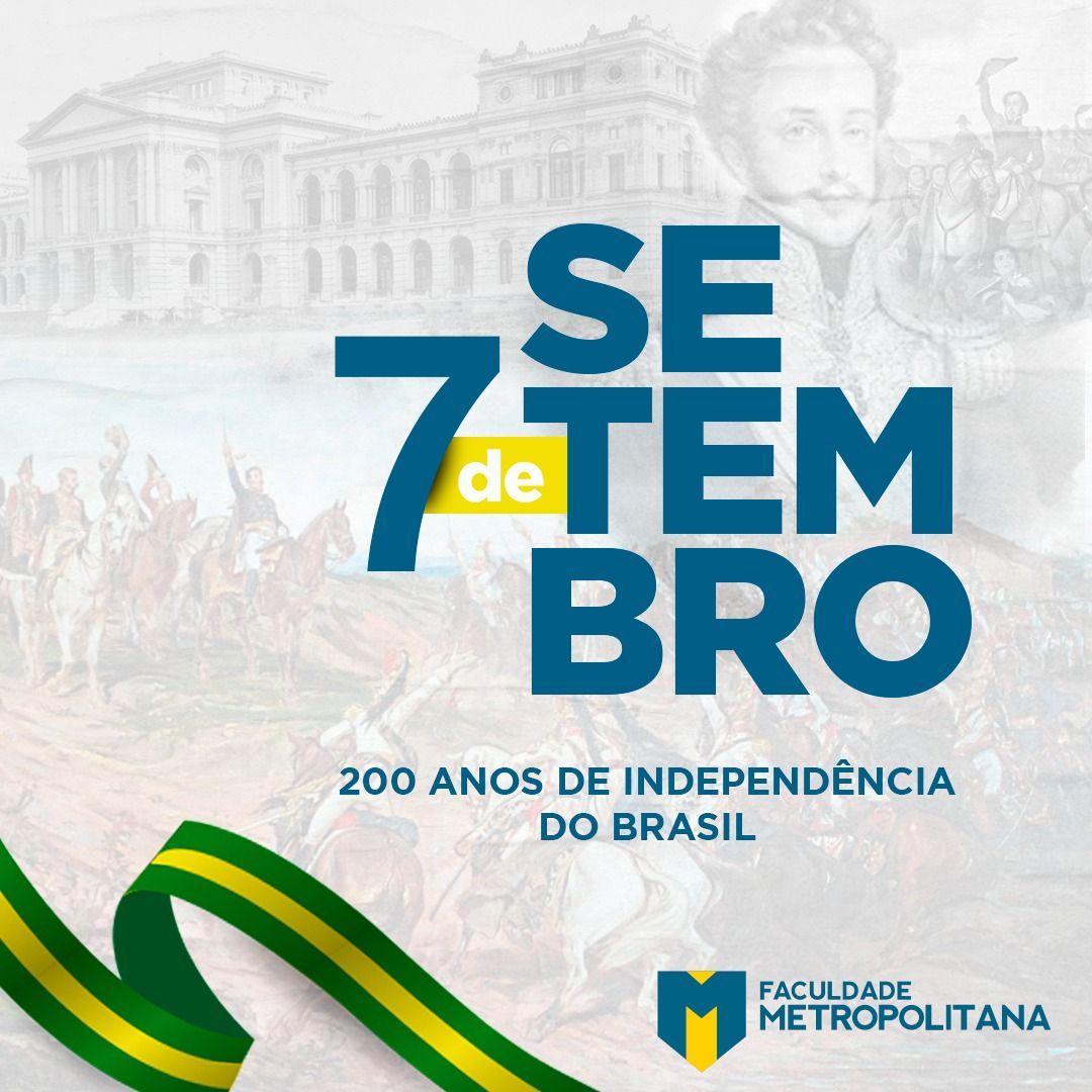 7 de setembro - Independência do Brasil