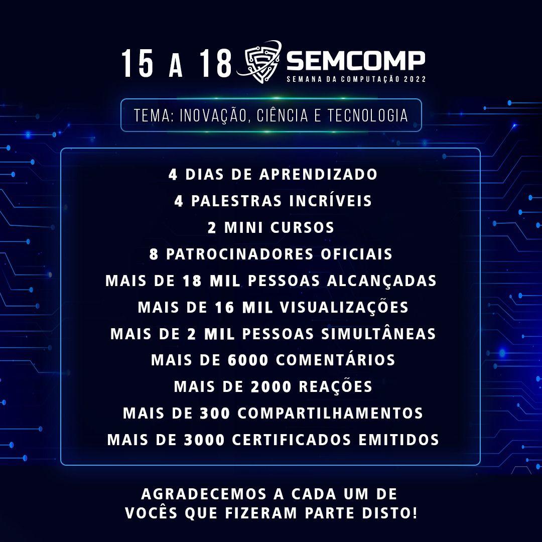 7º edição SEMCOMP 2022