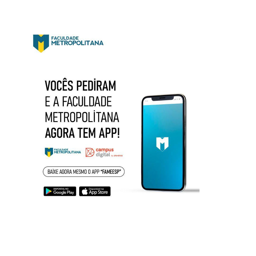 Faculdade Metropolitana lança aplicativo digital