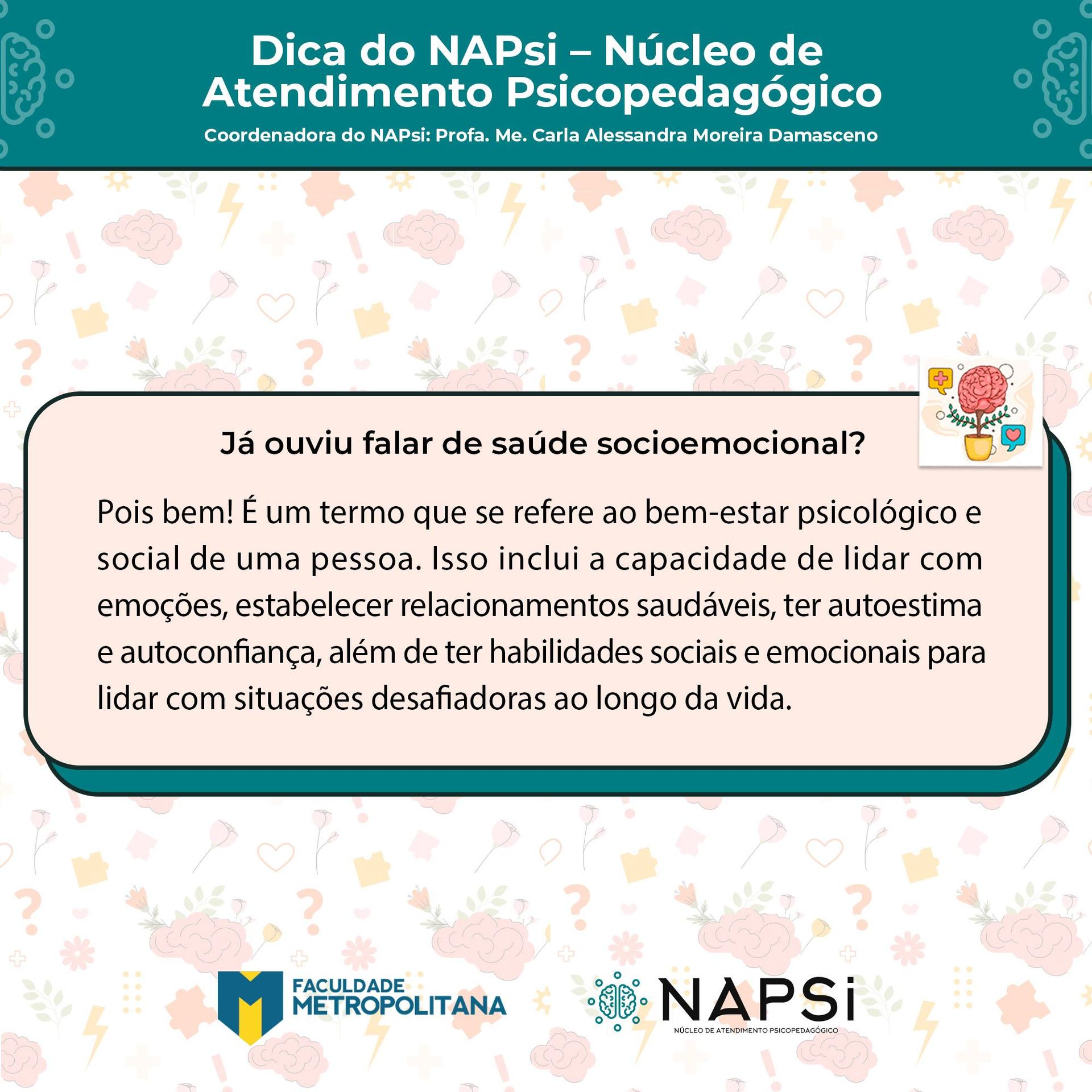 Vocês já conhecem o NAPsi?